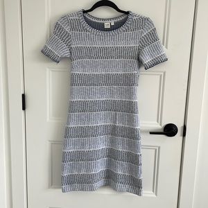Twik Blue & Grey Dress